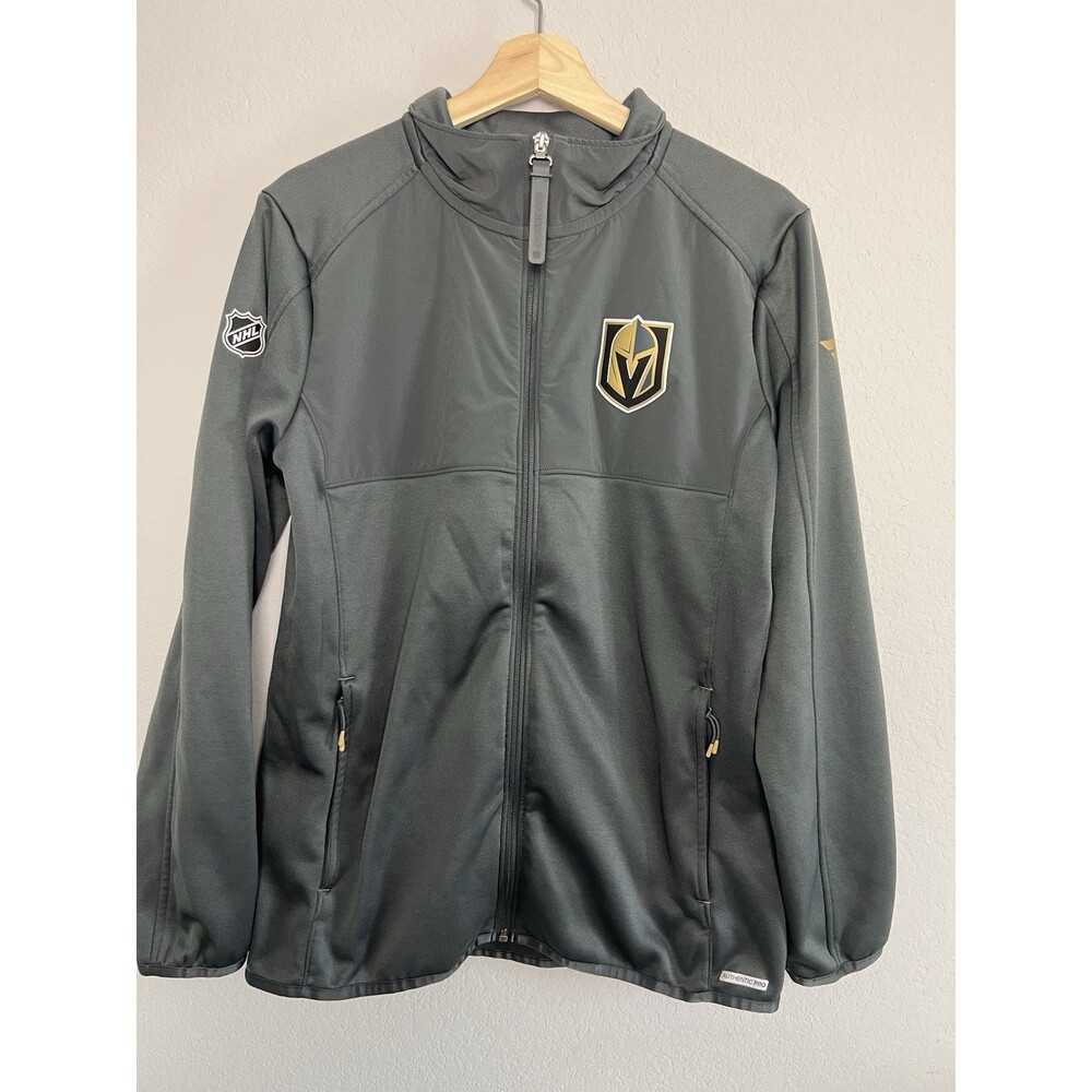 Vegas Golden Knights Fanatics Authentic Pro Rink Fleece Full Zip Jacket Mens M